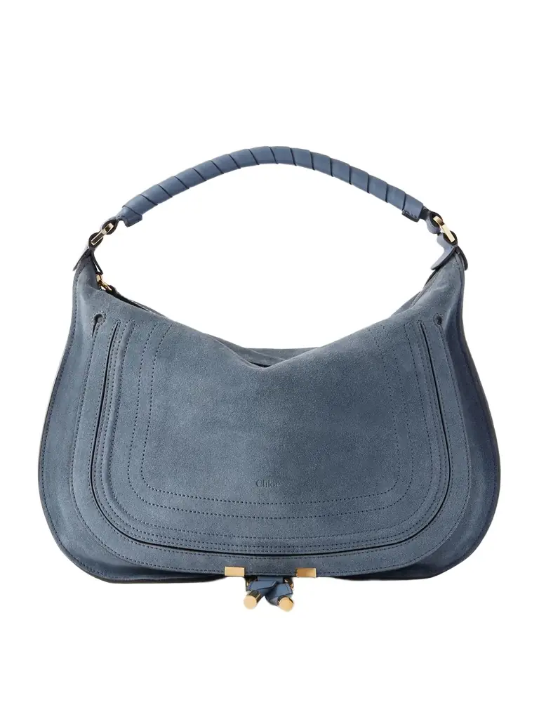 Chloé Marcie Suede Shoulder Bag