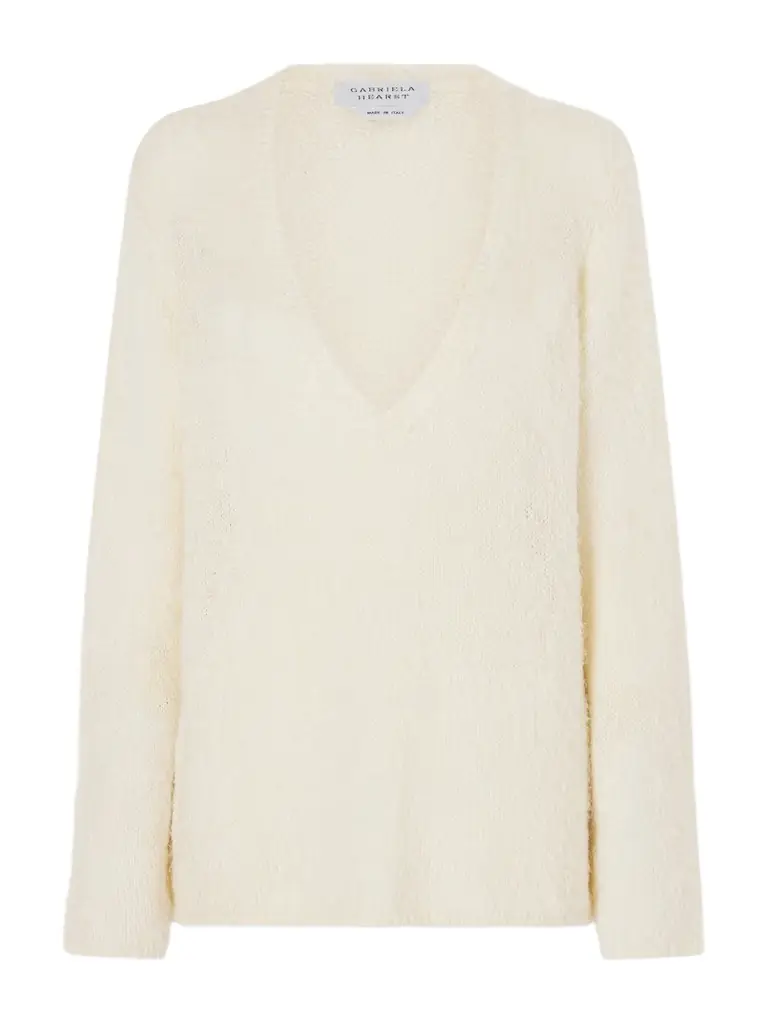 Gabriela Hearst Neoma Silk And Cashmere-blend Sweater