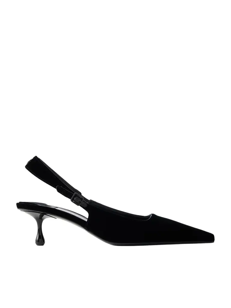 Jimmy Choo Amel 50 Velvet Slingback Pumps