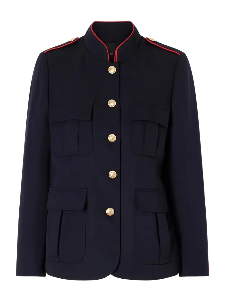 Nili Lotan Silas Wool-gabardine Jacket
