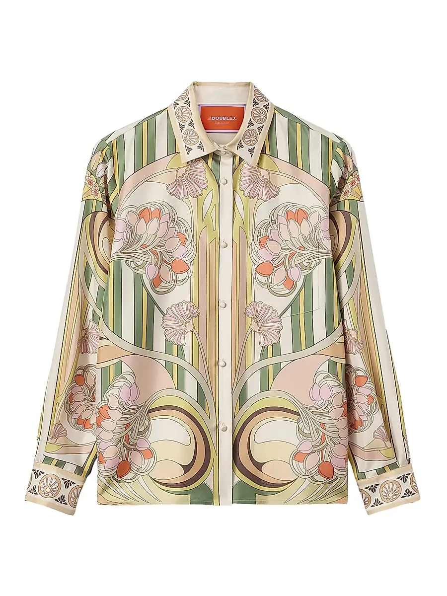 La DoubleJ Women's Boy Shirt - Tulip Pale Pink