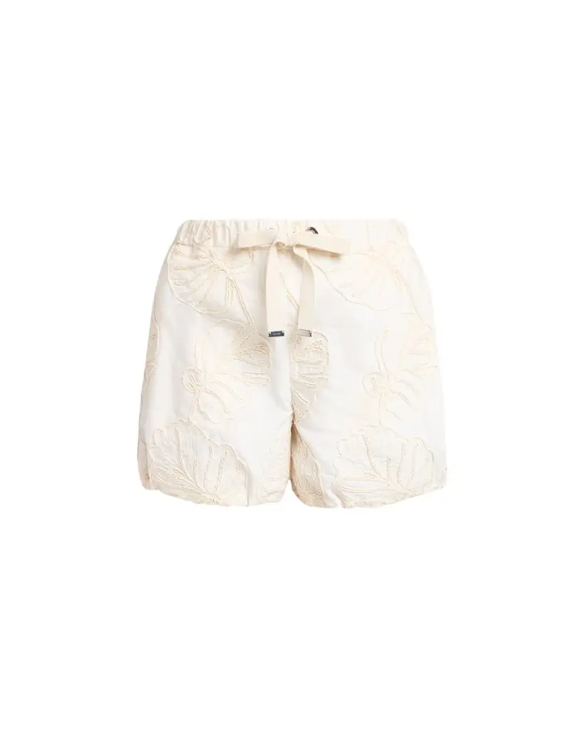 Moncler Embroidered Drawstring Shorts