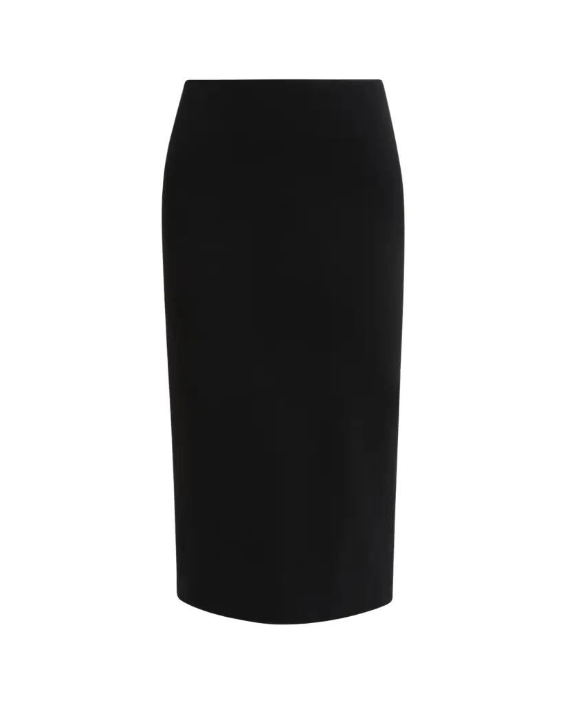 Jil Sander Viscose Crepe Midi Skirt