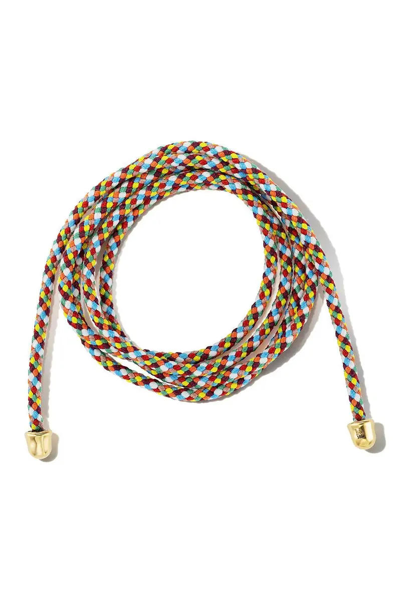 Marla Aaron Clown Knot The String Project Necklace - Yellow Gold