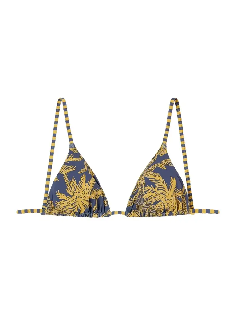 Eres Hamac Printed Triangle Bikini Top