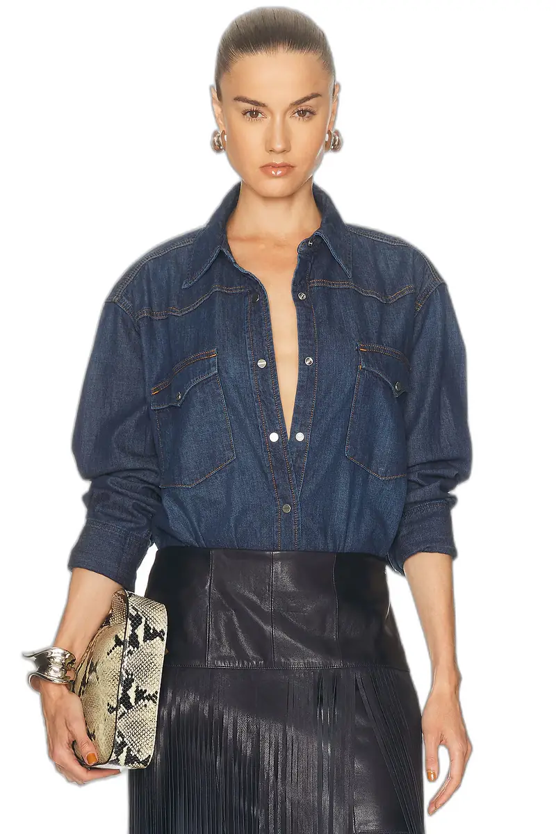 TWP OG Supersized Button Down Top