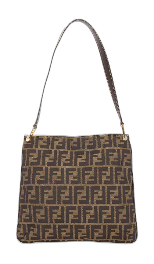 FWRD Renew Fendi Zucca Shoulder Bag