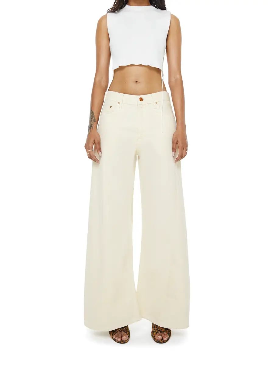 Mother Lil' Lemon Twist Sneak Jeans