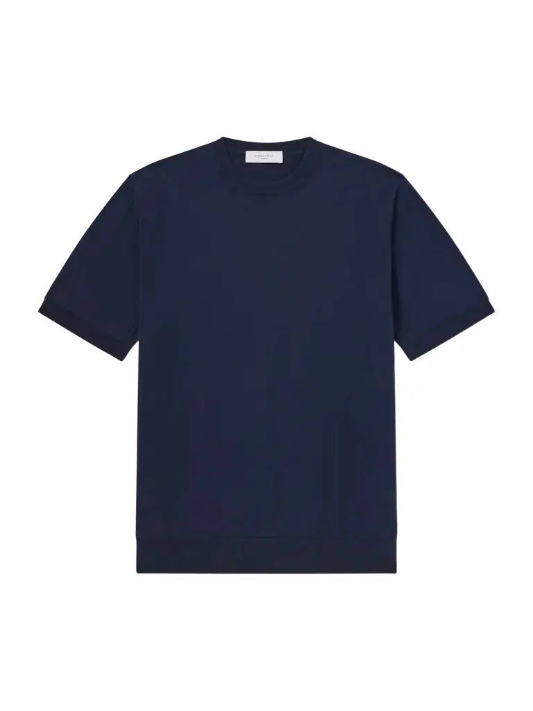Boglioli Garment-Dyed Cotton T-Shirt - Men