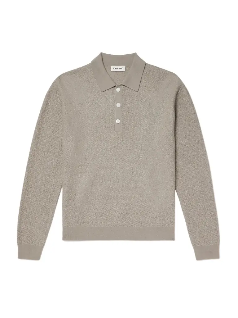 Frame Wool Polo Sweater - Men