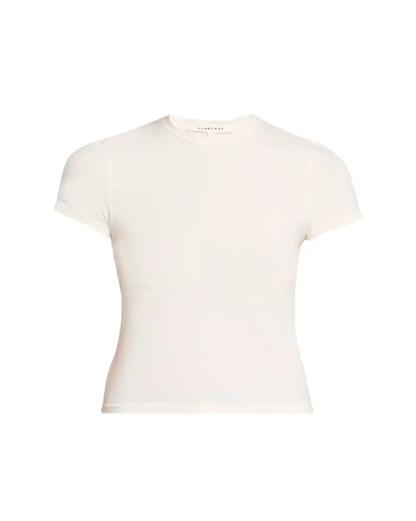 SLVRLAKE Fitted Crewneck Tee