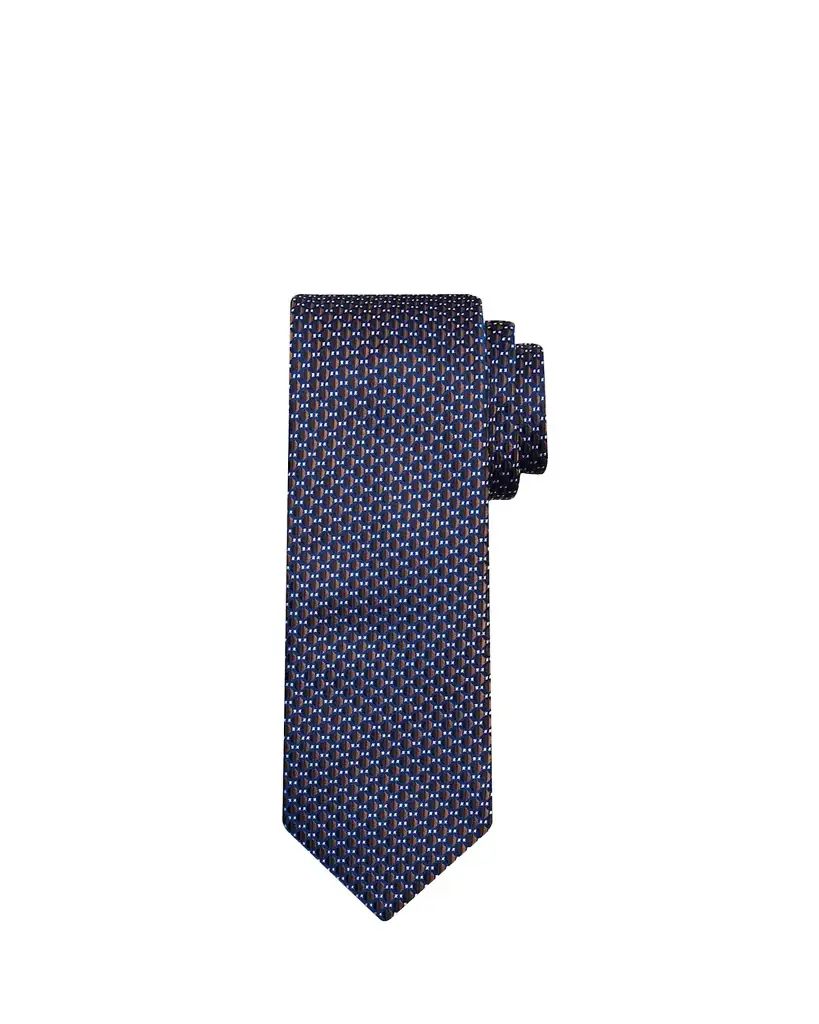 Brioni Men's Micro-Jacquard Silk Tie