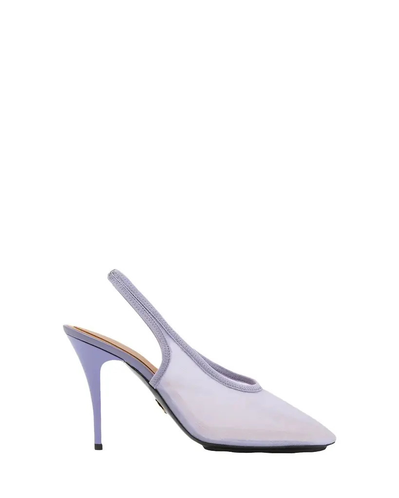 Stella McCartney 103mm Mesh Slingback Pumps