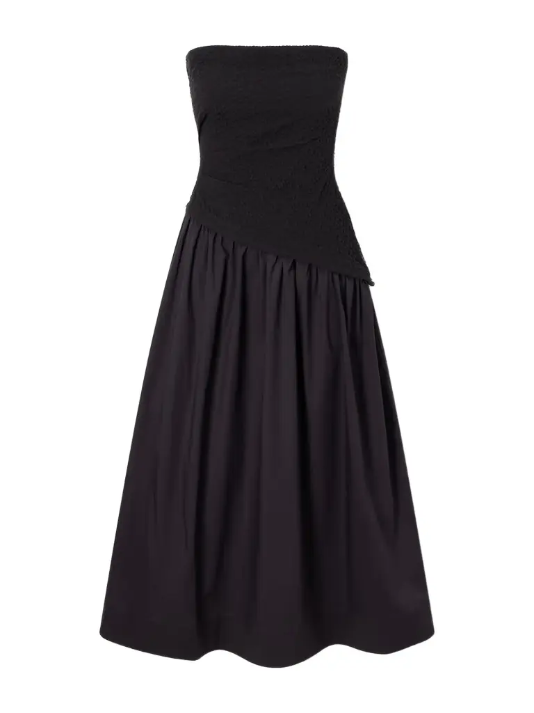 Staud Nia Cotton Midi Dress