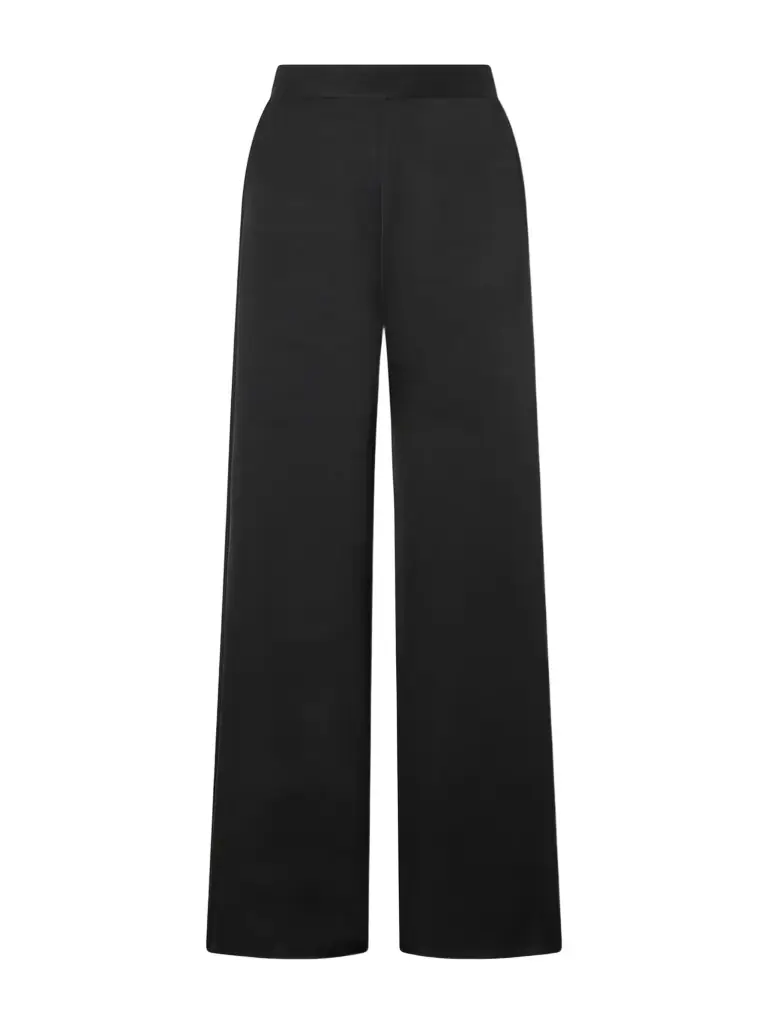 Dima Ayad Wide-leg Satin Pants