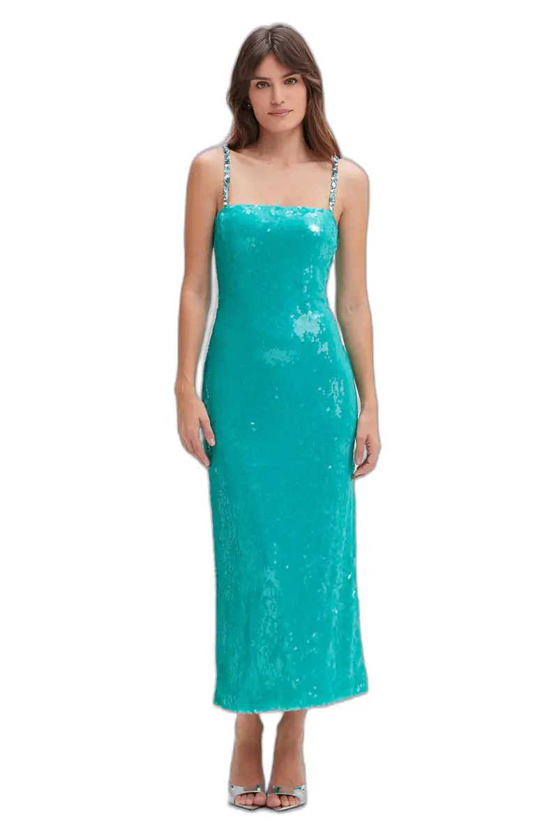 PatBo ISLA SEQUIN MIDI DRESS