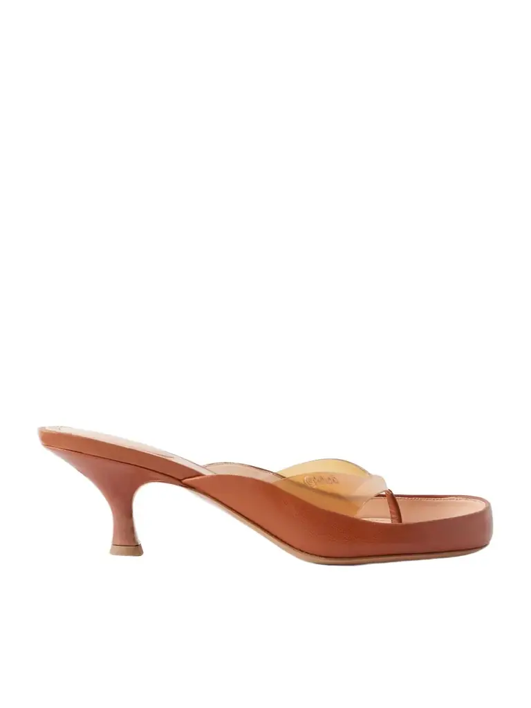Chloé Junie Tpu And Leather Sandals