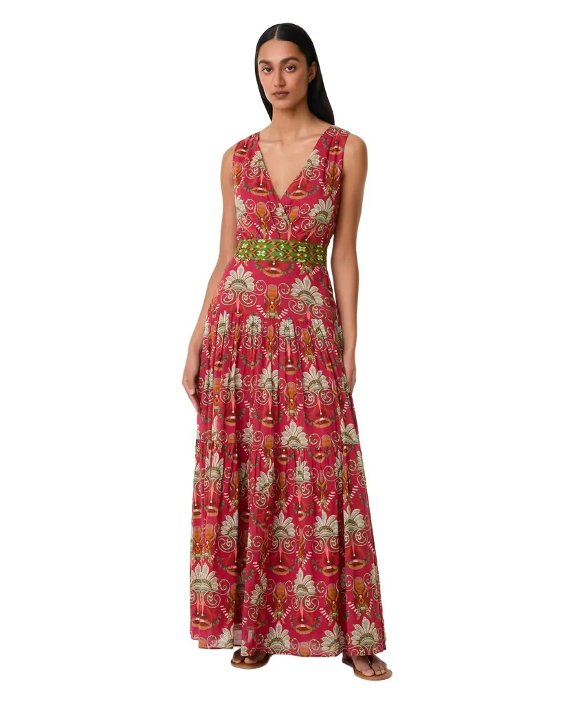 Emporio Sirenuse Antheia Dress in River Valley Print
