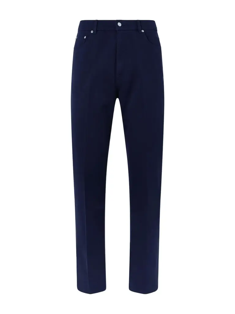 dunhill Tapered Cotton-Blend Twill Trousers - Men