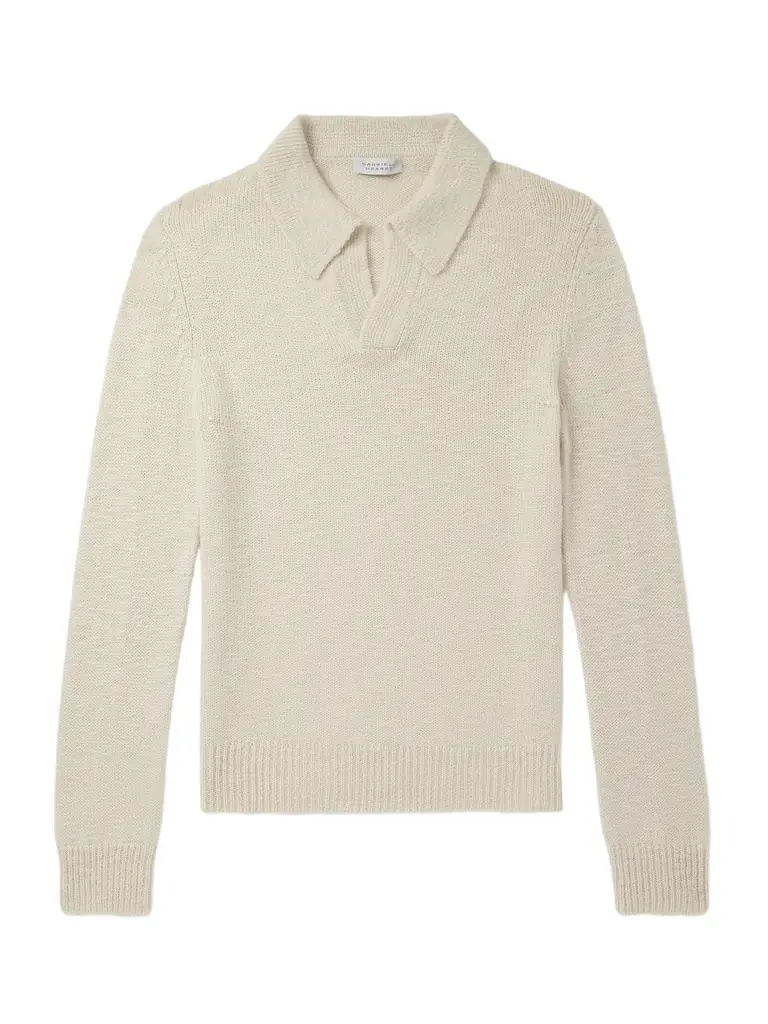Gabriela Hearst Aled Cashmere Polo Shirt - Men