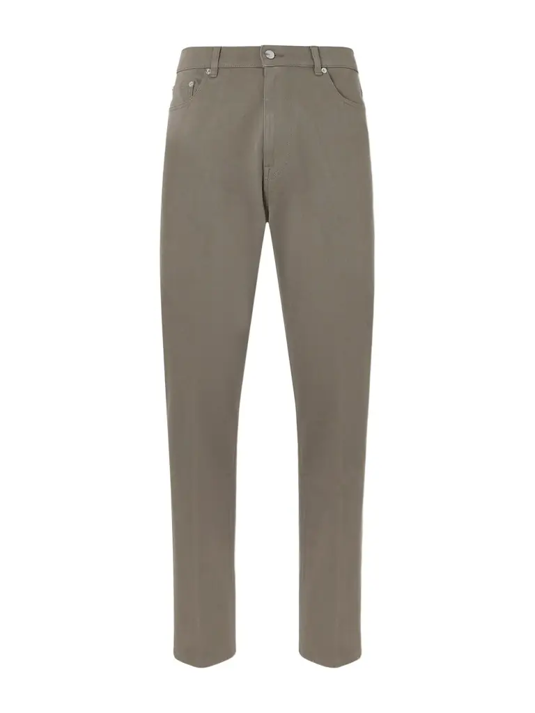 dunhill Tapered Cotton-Blend Twill Trousers - Men