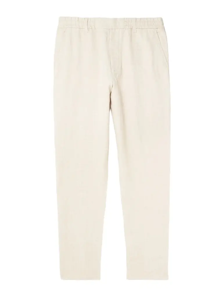NN07 Billie 1454 Tapered Linen Trousers - Men