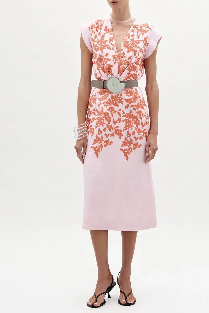 Silvia Tcherassi Olive Dress