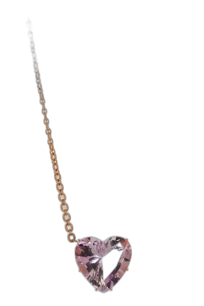 IRENE NEUWIRTH JEWELRY Rose Of France Heart Love Neecklace