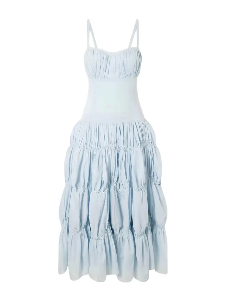 Ulla Johnson Emmalina Cotton Midi Dress