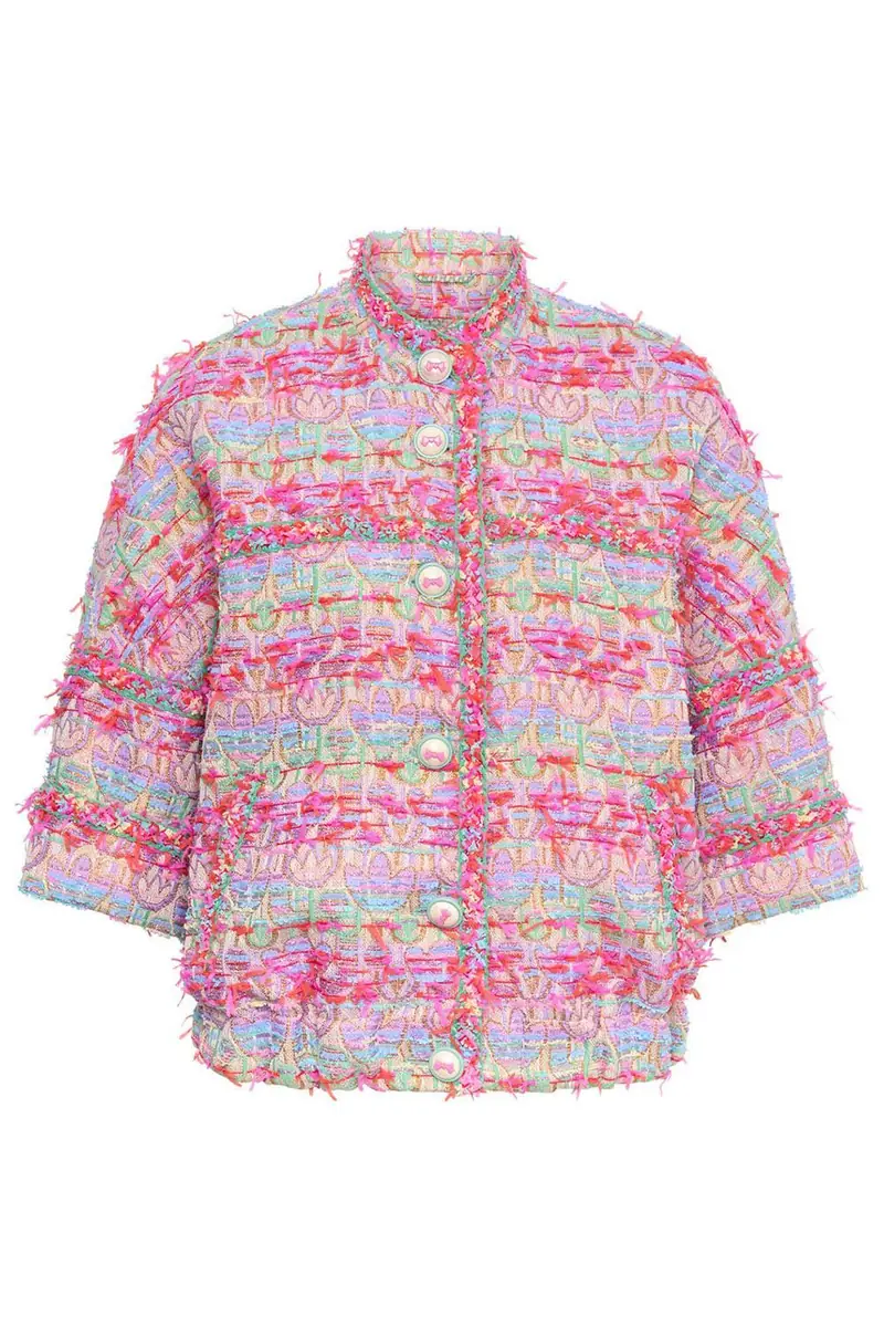 MAISON COMMON Eyelash Bomber Jacket