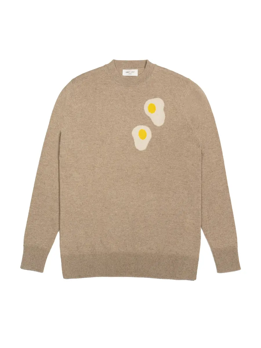 Leret Leret No. 62 Egg Cashmere Sweater