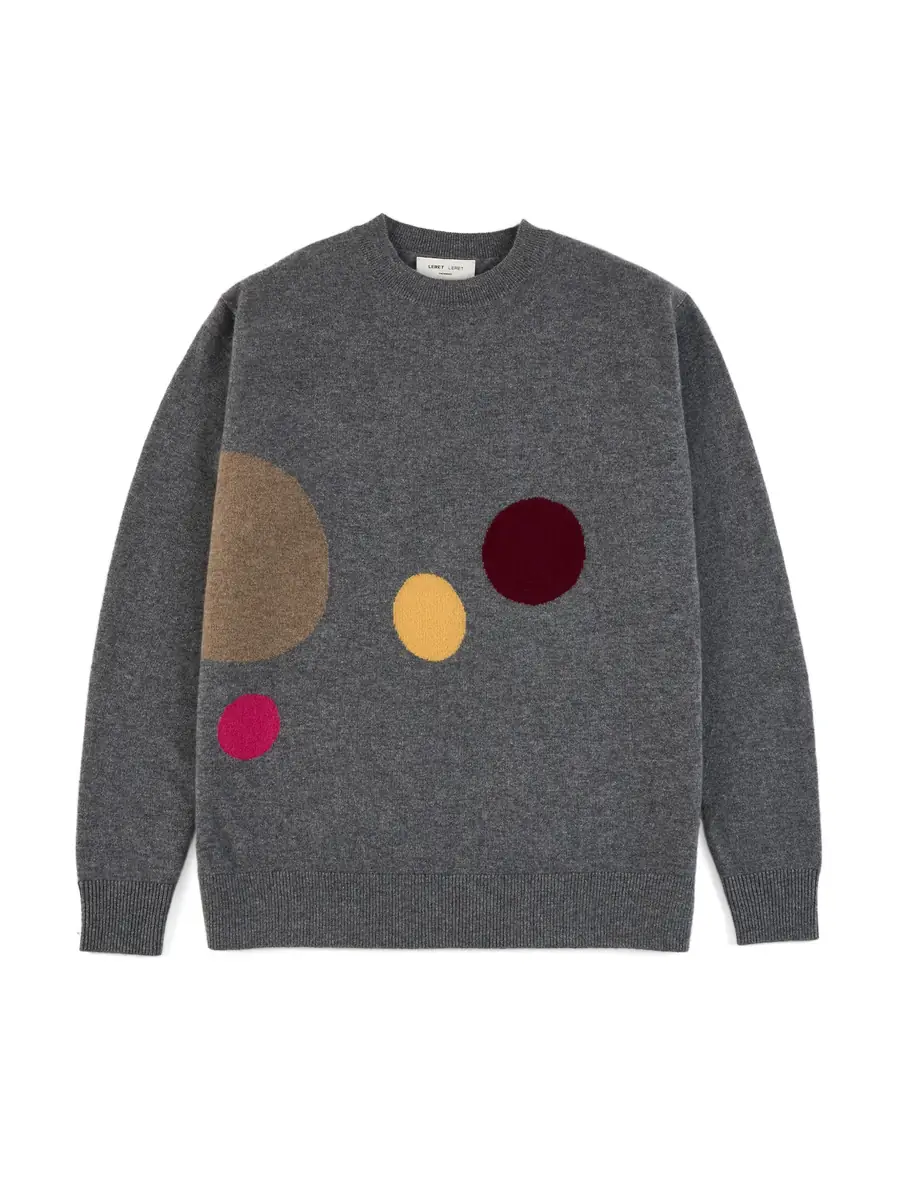 Leret Leret No. 92 Polka Dot Cashmere Sweater