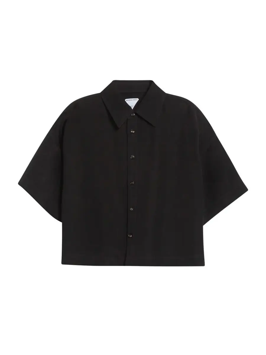 Bottega Veneta Viscose and Linen Shirt
