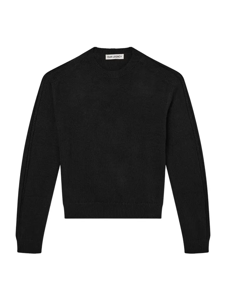 Our Legacy Knitted Cotton Sweater - Men