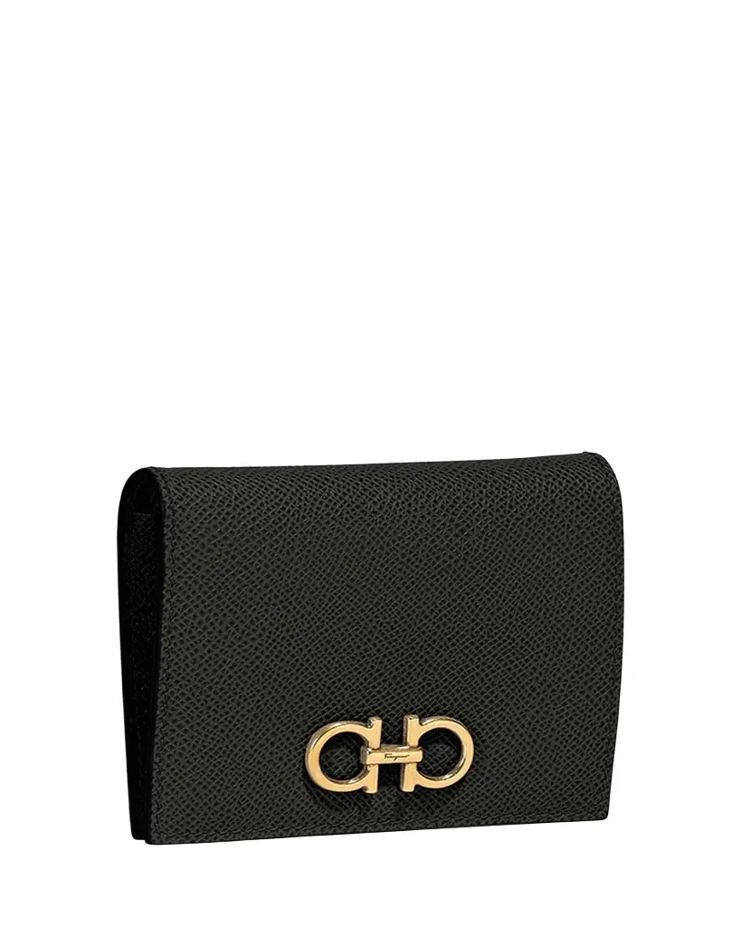 Ferragamo Gancini French Leather Wallet