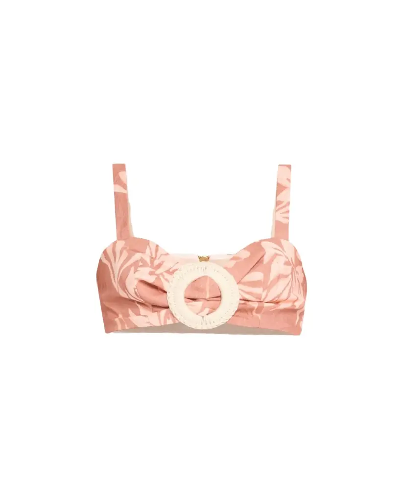 PatBO Artichoke Bralette Top