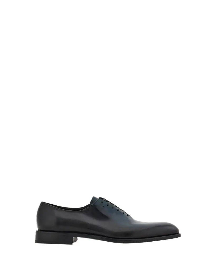 Ferragamo Men's Angiolo Tramezza Gradient Leather Oxford Shoes