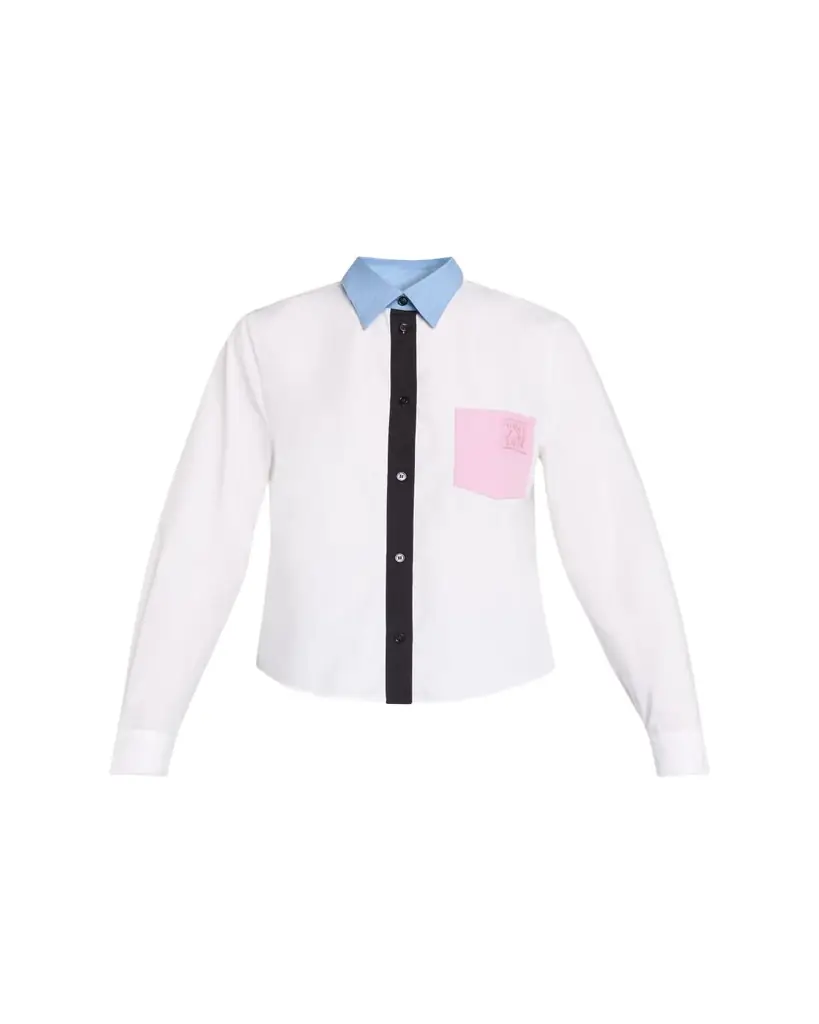 Marni Baby Colorblock Button-Down Shirt