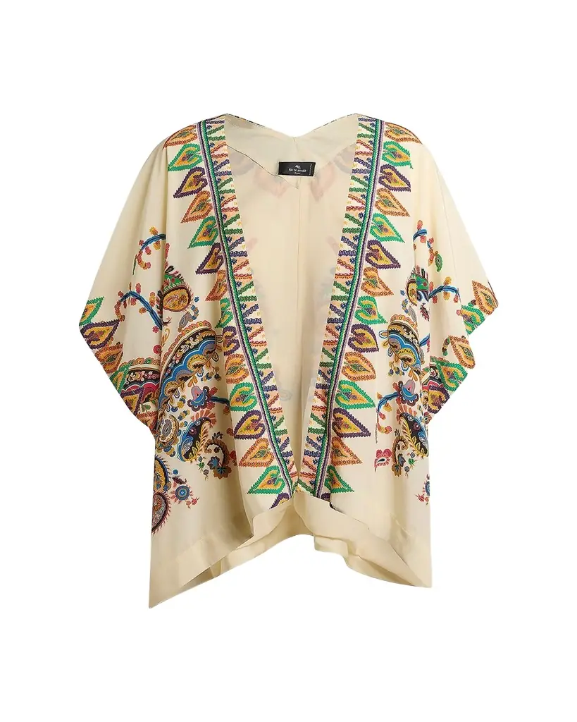 Etro Paisley-Print Beach Coverup