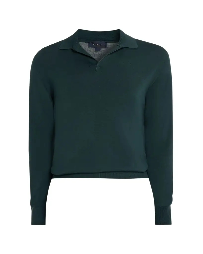 Sease Men's Lasca V-Neck Polo Sweater