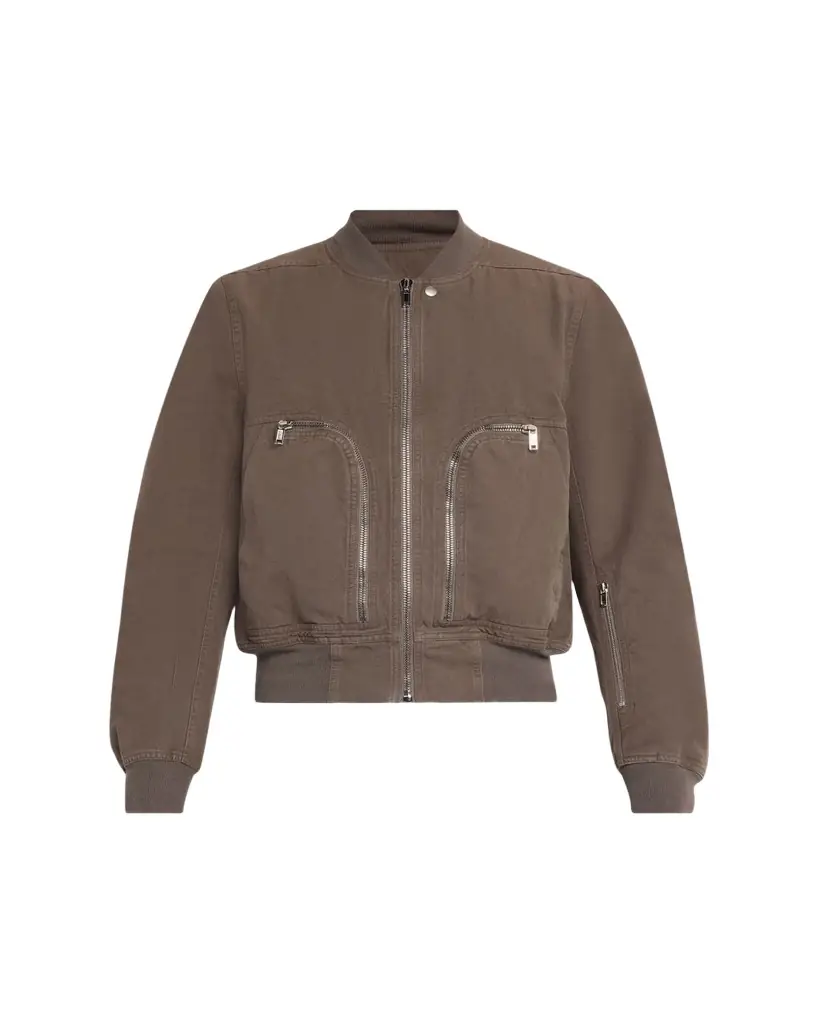 DRKSHDW RICK OWENS Men's Heavy Cotton Flight Jacket