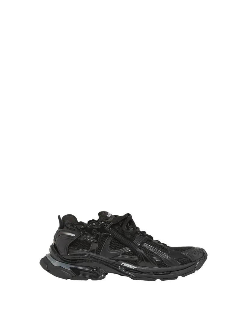 Balenciaga Men's Runner LED Mesh & Faux Leather Sneakers