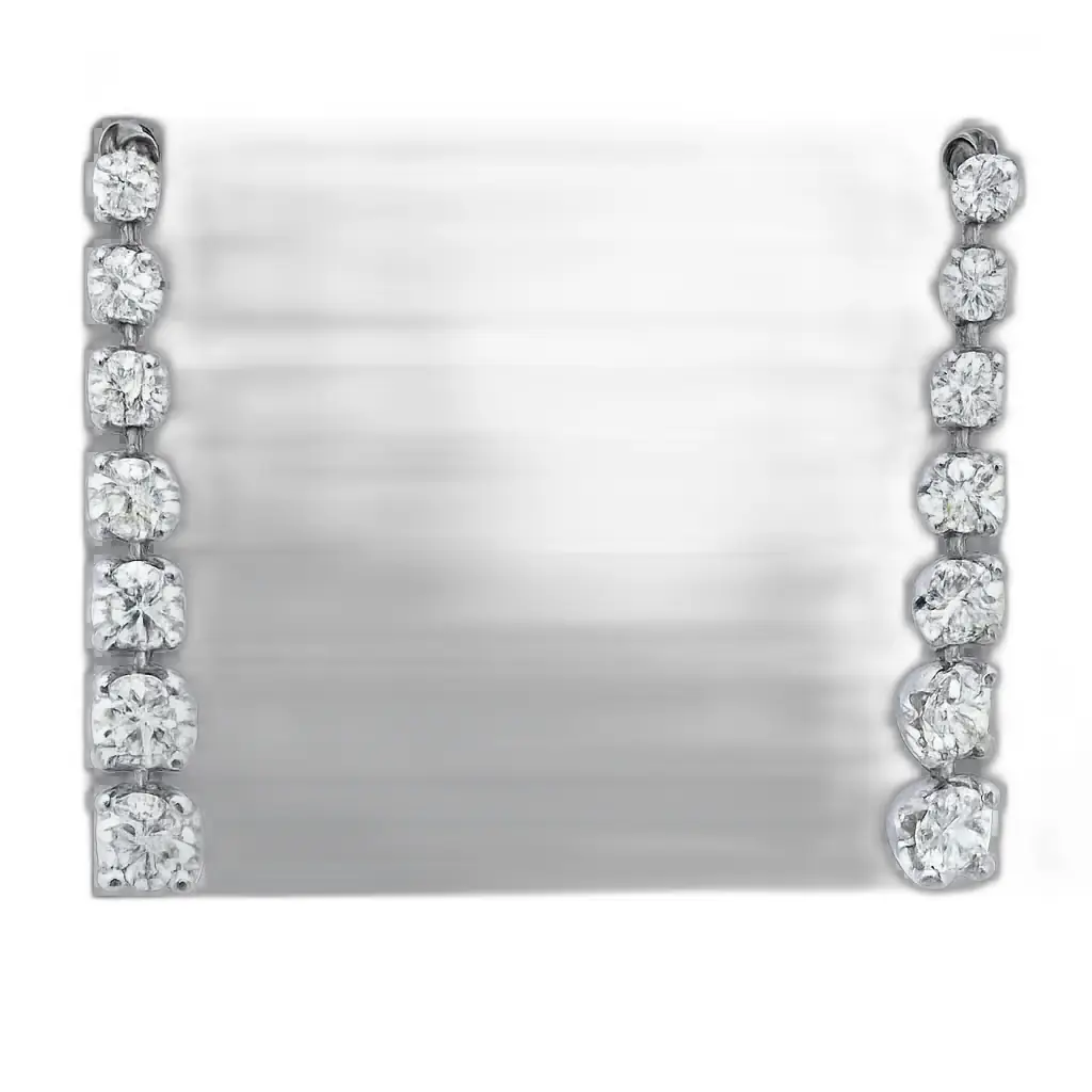 Wish Fine Jewelry 1.791ct Diamond 14K Gold Dangle Drop Earrings