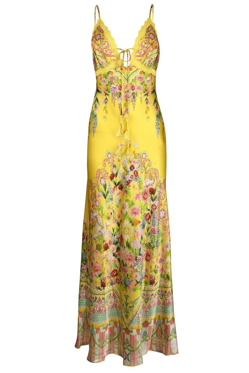 Camilla Strappy Bias Slip Dress