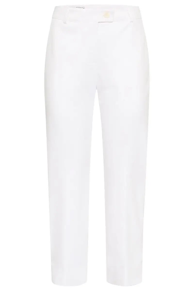 MAISON COMMON Tab Front Ankle Pant