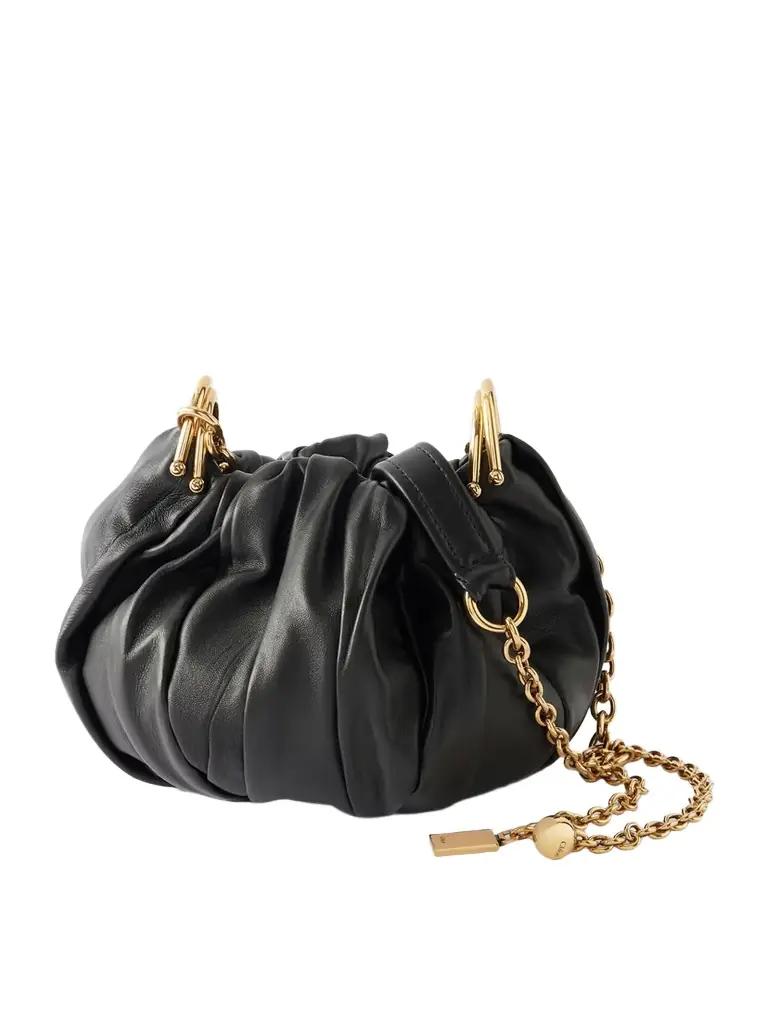 Chloé Pleated Leather Shoulder Bag