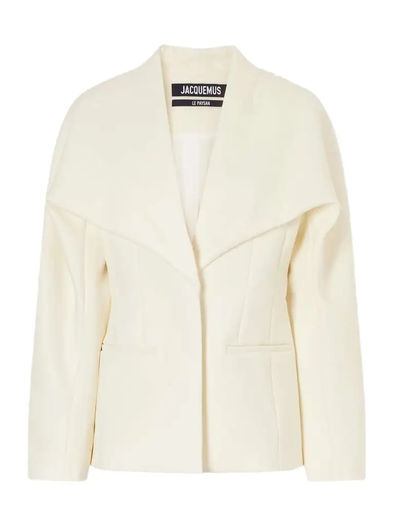 Jacquemus Châle Gabardine Wool-blend Blazer