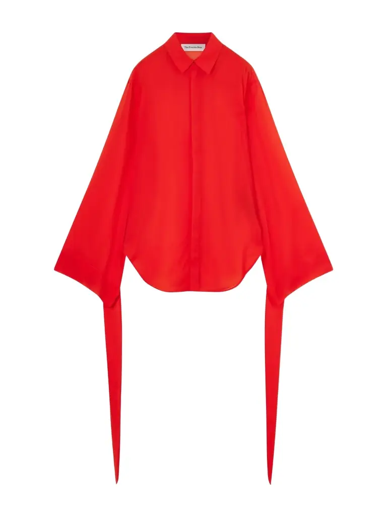The Frankie Shop Verlin Chiffon Shirt