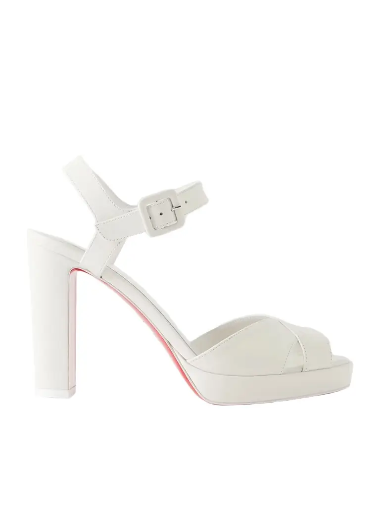 Christian Louboutin Cora 10 Leather Sandals