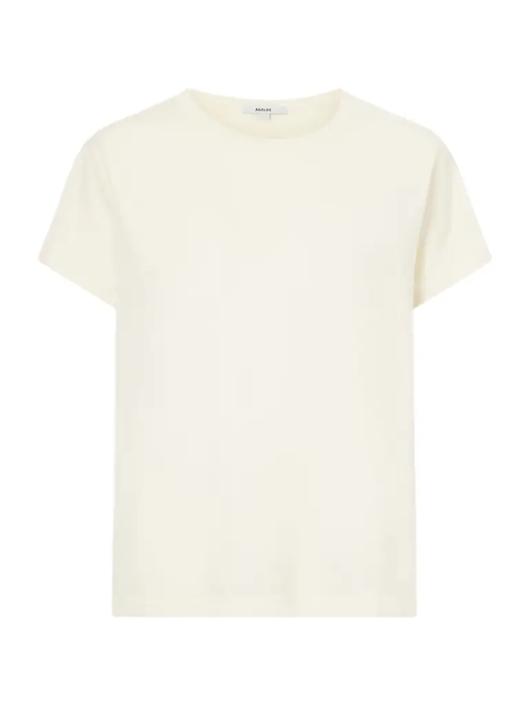 AGOLDE Adine Long Cotton-jersey T-shirt